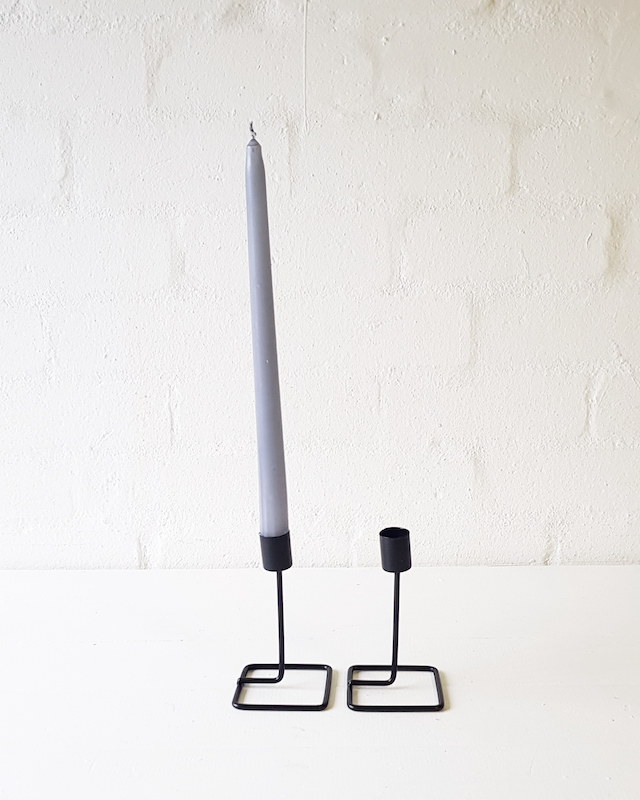 Industrial one tier candle stick - <p style='text-align: center;'><b>HOT NEW ITEM</b><br>
R 10</p>